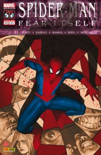  Spider-Man (revue) – V 2, T144 : Le premier jour (0), comics chez Panini Comics de Van Lente, Yost, Slott, Caselli, Mckone, Ramos, Delgado, Cox, Djurdjevic