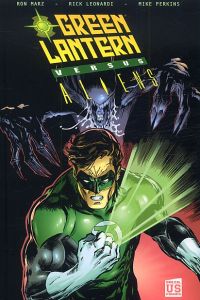 Green Lantern versus Aliens, comics chez Soleil de Marz, Leonardi, Perkins, Stewart