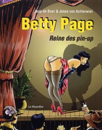Betty Page, bd chez La Musardine de de Boer, van Achterwiel