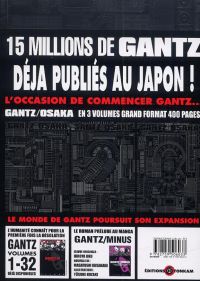  Gantz Osaka T1, manga chez Tonkam de Oku