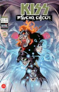  Kiss : Psycho circus T3, comics chez Semic de Holguin, Medina, Kemp, Troy, Haberlin