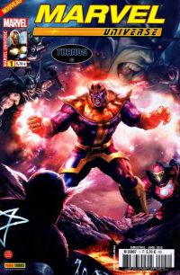  Marvel Universe – V 2, T1 : Thanos (1/2) (0), comics chez Panini Comics de Abnett, Lanning, Borges, Di Vito, Buscema, Walker, Sepulveda, Quintana, Hang, Saito, Ramos, Sotomayor, Briclot