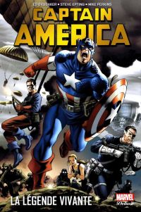  Captain America T2 : La légende vivante (0), comics chez Panini Comics de Brubaker, Leon, Epting, Palmer, Lark, Perkins, d' Armata