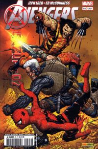  Avengers : X-Sanction T2, comics chez Panini Comics de Loeb, McGuinness, Hollowell