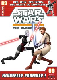  Star Wars (revue) – The clone wars, T9, comics chez Delcourt de DeFalco, Barr, Etherington, Sniley, Roberts, Ponce, Digikore studio