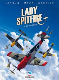  Lady Spitfire T2 : Der Henker (0), bd chez Delcourt de Latour, Vicanovic-Maza, Schelle