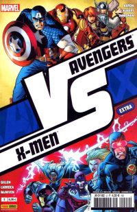  Avengers vs X-Men – Extra, T2 : VS (1/3) (0), comics chez Panini Comics de Gillen, McNiven, Aaron, Immonem, Kubert, Larroca, Immonen, Hollowell, Charalampidis