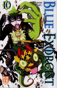  Blue exorcist T10, manga chez Kazé manga de Kato