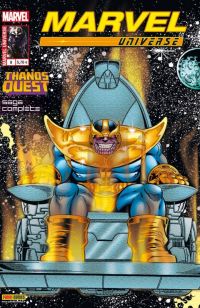  Marvel Universe – V 2, T8 : La quête de Thanos (0), comics chez Panini Comics de Starlin, Dematteis, Lim, Elson, Hollowell, Vincent