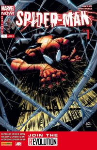  Spider-Man (revue) T1 : Marvel Now ! Héros ou danger public ? (0), comics chez Panini Comics de Bunn, Fialkov, Slott, Plati, Camuncoli, Stegman, Dell'otto, Aymara, Delgado
