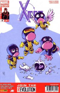  X-Men (revue) – V 4, T3 : Morts ou vifs (0), comics chez Panini Comics de Bendis, Hopeless, Bachalo, Larroca, Marquez, Vey, Olazaba, d' Armata, Gracia, Young