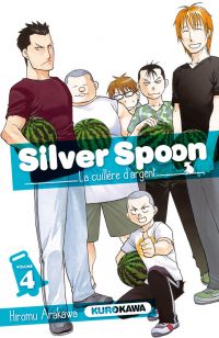  Silver spoon T4, manga chez Kurokawa de Arakawa