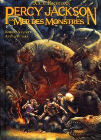  Percy Jackson T2 : La mer des monstres (0), comics chez Glénat de Venditti, Futaki, Gaspar
