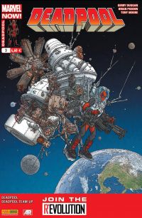  Deadpool (revue) – V 4, T3 : La glaire des étoiles (0), comics chez Panini Comics de Posehn, Duggan, Peyer, Moore, Chabot, Rauch, Staples, Darrow