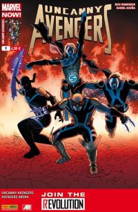  Uncanny Avengers (revue) – V 1, T9 : Le grand jeu (0), comics chez Panini Comics de Remender, Hopeless, Burchielli, Acuña, Beaulieu, Cassaday