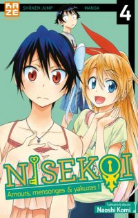 Nisekoi T4, manga chez Kazé manga de Komi