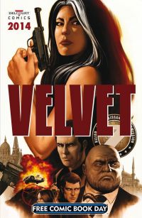  Free Comic Book Day - Delcourt Comics T1 : Velvet (0), comics chez Delcourt de Brubaker, Lefeuvre, Mignola, Allie, Davis, Epting, Breitweiser, Stewart