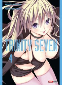  Trinity seven T4, manga chez Panini Comics de Nao, Saitô