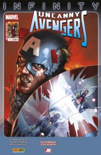  Uncanny Avengers (revue) – V 2, T3 : Ravissement (0), comics chez Panini Comics de Remender, Ewing, Hopeless, Walker, McNiven, Land, Beaulieu, Martin, d' Armata