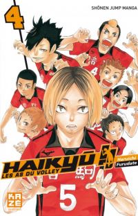  Haikyû, les as du volley T4, manga chez Kazé manga de Furudate