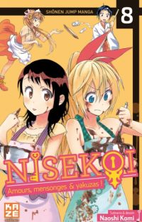  Nisekoi T8, manga chez Kazé manga de Komi