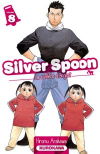  Silver spoon T8, manga chez Kurokawa de Arakawa
