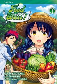  Food wars  T3, manga chez Tonkam de Tsukuda, Saeki