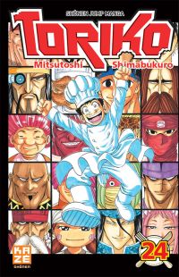  Toriko T24, manga chez Kazé manga de Shimabukuro
