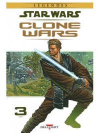  Star Wars - Clone Wars T3 : Dernier combat sur Jabiim (0), comics chez Delcourt de Blackman, Ostrander, Duursema, Ching, Anderson, Giorello