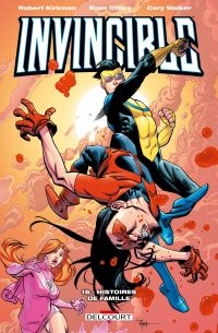  Invincible T16 : Histoires de famille (0), comics chez Delcourt de Kirkman, Ottley, Walker, Rauch, Shannon, FCO Plascencia