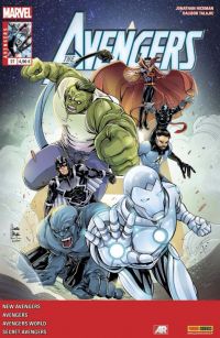 The Avengers (revue) T27 : Beyonders (0), comics chez Panini Comics de Barbiere, Hickman, Kot, Talajic, Walsh, Checchetto, Deodato Jr, Martin jr, Wilson, Mossa, Moore, Vrye