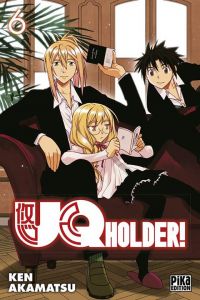  UQ Holder! T6, manga chez Pika de Akamatsu