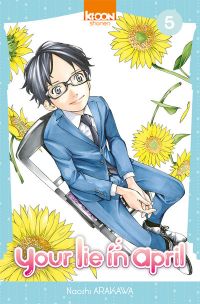  Your lie in april  T5, manga chez Ki-oon de Arakawa