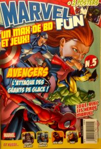  Marvel Fun T5 : Avengers : l'attaque des géants de glace ! (0), comics chez Panini Comics de Bedard, Parker, Gallant, Cafu, Staples, Lucas