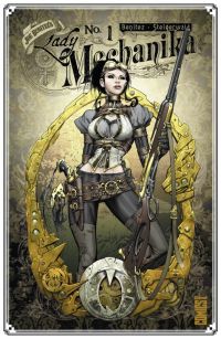  Lady Mechanika T1 : Le mystère du corps mécanique (1ère partie) (0), comics chez Glénat de Benitez, Steigerwald