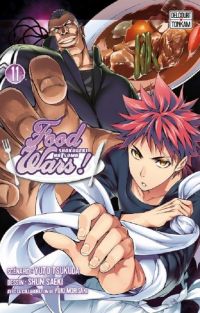  Food wars  T11, manga chez Tonkam de Tsukuda, Saeki