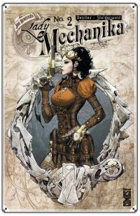  Lady Mechanika T2 : Le mystère du corps mécanique (2e partie) (0), comics chez Glénat de Benitez, Steigerwald