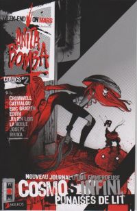  Anita Bomba comics T2 : Cosmos infini, punaises de lit (0), comics chez Akileos de Catmalou, la Houle, Gratien, Cromwell, Edith, Loïs, Josepe