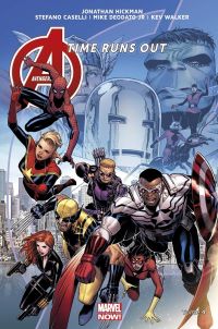 The Avengers : Time Runs Out T4 : La chute des Dieux (0), comics chez Panini Comics de Hickman, Caselli, Walker, Deodato Jr, Mayhew, Martin jr, Cheung