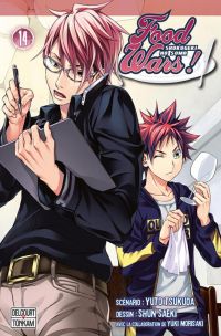  Food wars  T14, manga chez Tonkam de Tsukuda, Saeki