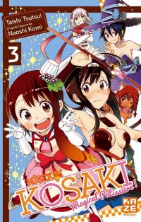  Nisekoi - Kosaki Magical Pâtissière T3, manga chez Kazé manga de Komi, Tsutsui