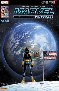  Marvel Universe T7 : Nova - Retour de flamme (0), comics chez Panini Comics de Ryan, Smith, Silva, Mossa, Ramos