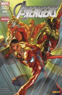 The Avengers (revue) – V 5, T1 : Guerre totale (0), comics chez Panini Comics de Waid, Duggan, Larraz, Ramos, Del Mundo, Delgado, Curiel, D'Alfonso, Ross