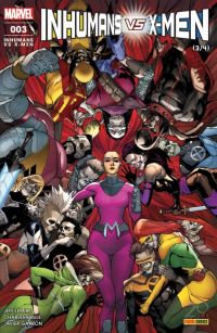  Inhumans vs X-Men T3, comics chez Panini Comics de Soule, Lemire, Garron, Curiel, Yu