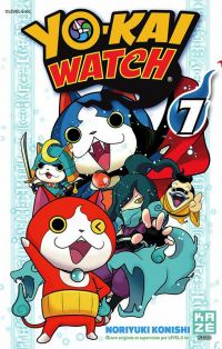  Yo-kai watch  T7, manga chez Kazé manga de Konishi