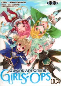  Sword art online - Girls’ ops T4, manga chez Ototo de Kawahara, Abec, Nekobyou