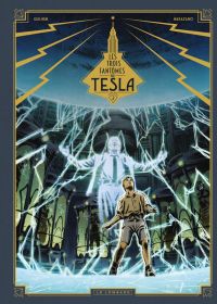 Les Trois fantômes de Tesla T2 : La conjuration des humains véritables (0), bd chez Le Lombard de Marazano, Bec