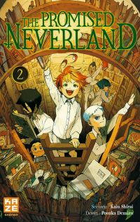  The promised neverland T2, manga chez Kazé manga de Shirai, Demizu