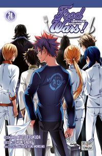  Food wars  T24, manga chez Delcourt Tonkam de Tsukuda, Saeki