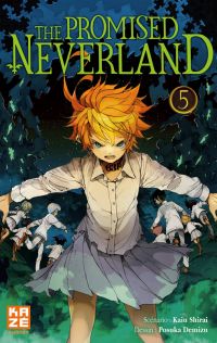  The promised neverland T5, manga chez Kazé manga de Shirai, Demizu